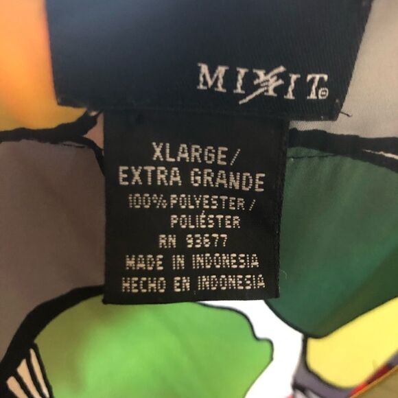 Mix it colorful v neck tunic sz Xl - Picture 4 of 5